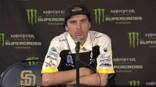 2017 - Race Day LIVE - San Diego - Anderson & Seely at the Press Conference