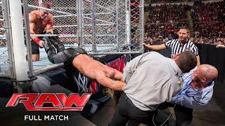 FULL MATCH - John Cena vs. Seth Rollins – Steel Cage Match: Raw, Dec. 15, 2014