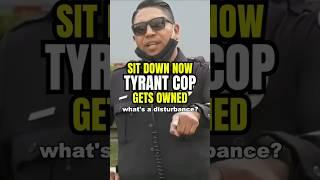 TYRANT COP GETS OWNED & DISMISSED *WALK OF SHAME* FIRST AMENDMENT AUDIT