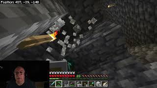 ASMR Minecraft Let's Play Discovering Caves and Mines while searching for diamonds