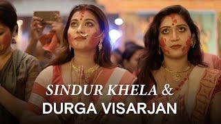 The significance of Sindur Khela & Durga Visarjan on Vijayadashami