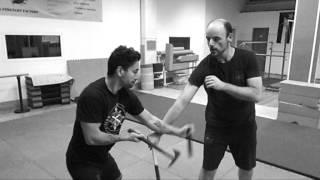 Kali Research Academy / Double Weapon Fighting (Knife and Tomahawk)