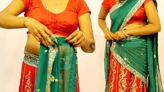 How to Wear a Half Saree and Look Stunning | New look