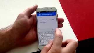 Samsung Galaxy S6 - How to add a Gmail account