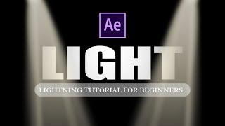 HOW TO USE THE SPOT LIGHTS IN AFTER EFFECTS: FOR BEGINNERS