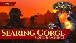 Searing Gorge & Blackrock Mountain - Music & Ambience (1 hour, 4K, World of Warcraft Classic)