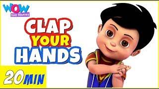 Clap Your Hands | English Rhymes for Babies | Songs for Kids | Vir