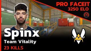 CS2 POV | Spinx Vitality PLAYS SMART CS on NUKE w/HeavyGod (NUKE) FACEIT LVL 10 | Jan 7, 2025