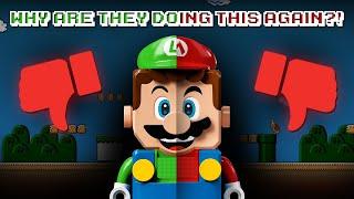 LEGO Super Mario Luigi Starter Course! We Already Have a Problem!