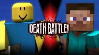 [REUPLOAD] Noob vs Steve | FanMade DEATH BATTLE!