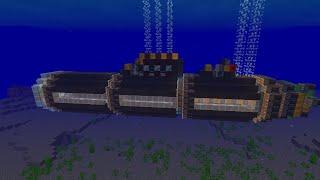 Dylan D's Submarine: Minecraft Bedrock Tutorial