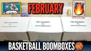 WE'RE ON THE BOARD!  February's Elite, Platinum, & Mid-End Basketball Boomboxes