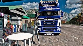 Realistic Driving Scania PGR V8 Tuning Mod ETS2 MODS 1.53