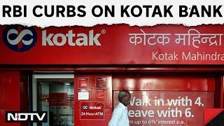 Kotak Bank News Today | Kotak Mahindra Barred By RBI From Onboarding New Online Customers