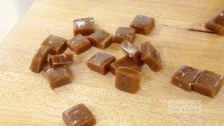 America's Test Kitchen DIY Salted Caramels