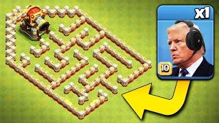 1 TROOP vs MERGED DEFENSES - Clash of Clans Update