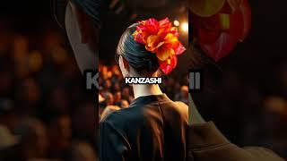 Reviving Ancient Beauty: The Art of Tsumami Kanzashi! #Shorts