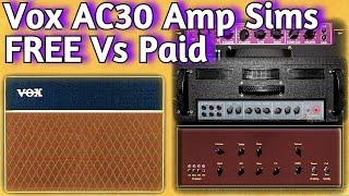 4 VOX AC30 Amp Sim Comparison - FREE & Paid VSTs - Nembrini Dc30, Kuassa Lancaster, Analog Obsession