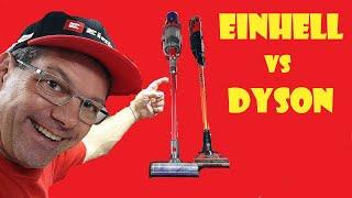 Einhell Stielstaubsauger vs Dyson V10 #powerXchange @FrüchtlHarry