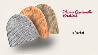 GORRO A GANCHILLO: Fácil/ HOW TO CROCHET: Beautiful Beanie