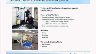 Burglar Safety   Glass Testing and Certification for Manufacturers and Distributors