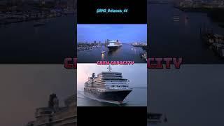 MS Queen Elizabeth  RMS Queen Mary 2 (Quick Battle) #cunardline #shorts #qm2 #qe(3)