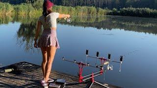 How to catch tench? CATCHING A LINE ON A POP UP