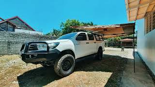 Hilux j 4x4 project overland build