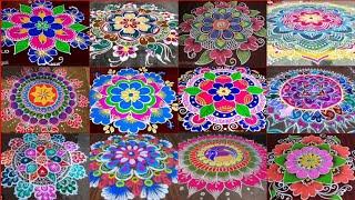 rangoli for competition/rangoli designs 2025/sankranthi muggulu designs/big rangoli designs#rangoli