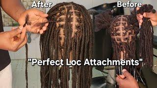 Dreadlocks Attachment Masterclass: Seamless Techniques #LocExtensions