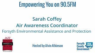 Increase Air Awareness -  Interview with Sarah Coffey