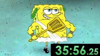 I tried speedrunning SpongeBob flash games