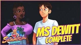 Miss Dewitt Complete Quest (Full Walkthrough) Summertime Saga 20.16 Version