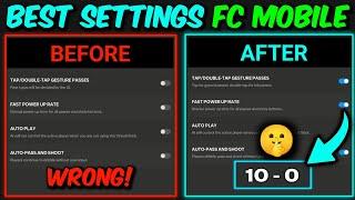 20 BEST GAMEPLAY SETTING in FC Mobile 25 | Mr. Believer