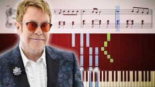 How To Play YOUR SONG by ELTON JOHN on piano