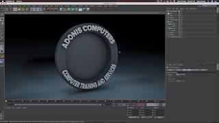 Wrapping Text on Surface using Spline Wrap in Cinema 4D Tutorial