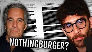 TRUMP ADMIN RELEASES REDACTED EPSTEIN DOCS