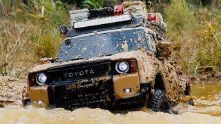 1/10 Scale RC : 2024 NEW TOYOTA LAND CRUISER 250 Mud&Offroad Driving_5 #JLC3DP