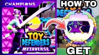 [EVENT] HOW TO GET Fey Yoshida's Week #1 Badge (ROBLOX Toy Defenders)