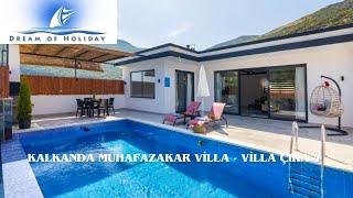 Kalkan'da Korunaklı Havuzlu Muhafazakar Villa - Villa Çıka 4 | Dreamofholiday.com