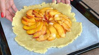 French Galette With Nectarines. How To Make a Delicious Galette That Melts In Your Mouth!
