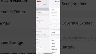 How to know parts and service history on iphone #iphone