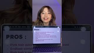 enjoy my presentation on WHY I NEED PINK HAIR… again get ready for my pink era 