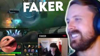 Forsen Reacts - faker multitasking 