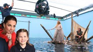 George and Charlotte had 'hugely exciting' trip on TV show set The Rings of Power