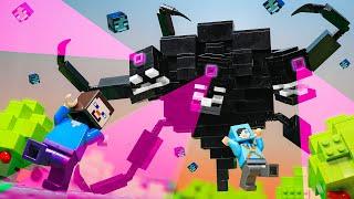 Witness The Power Of The Wither Storm! Destroy The Village - LEGO Minecraft Animation