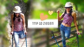 Adorable Moment with lovely Ziegen | Amputee Girl |Amputee Life |Amputee Woman 2020 |Crutches Trip