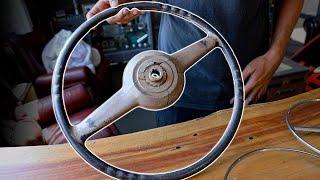 1940's Steering Wheel Restoration | Vintage Ford Survivor