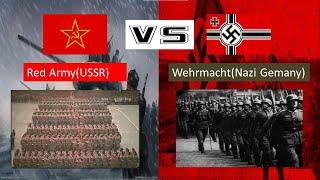 Red Army(USSR) VS Wehrmacht(Nazi Germany). COMPARISON.What was the balance of power by June 22, 1941