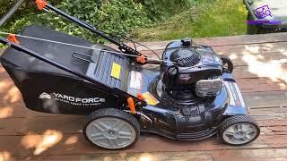 Yard Force Self Propelled Lawn Mower Briggs and Stratton Review